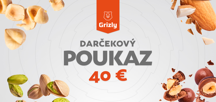 Darčekový elektronický kupón 40 €